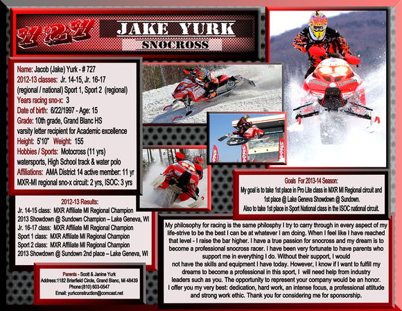 #727 Jake Yurk Resume.